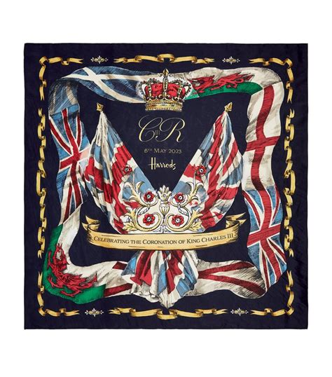 coronation silk scarf